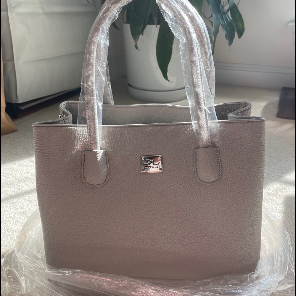 Jessica Moore Gray Handbag
